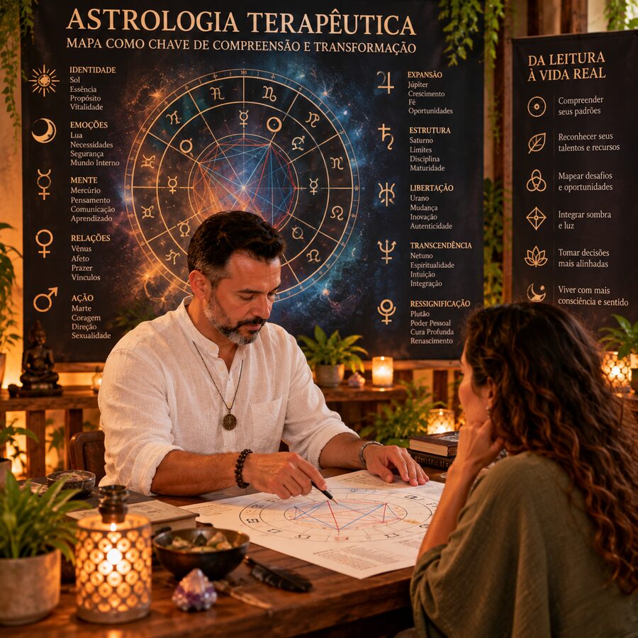 Imagem de apresentação de Astrologia Terapêutica