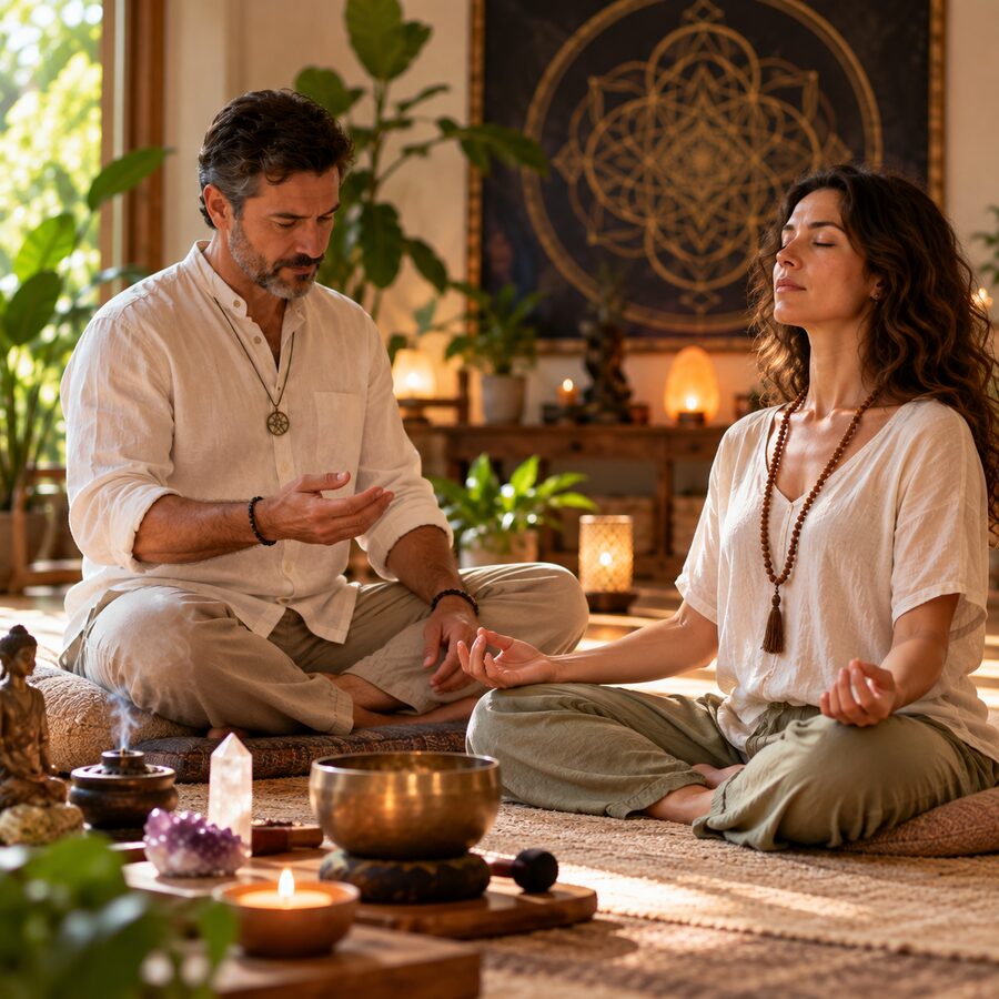 Imagem de apresentação de Meditação