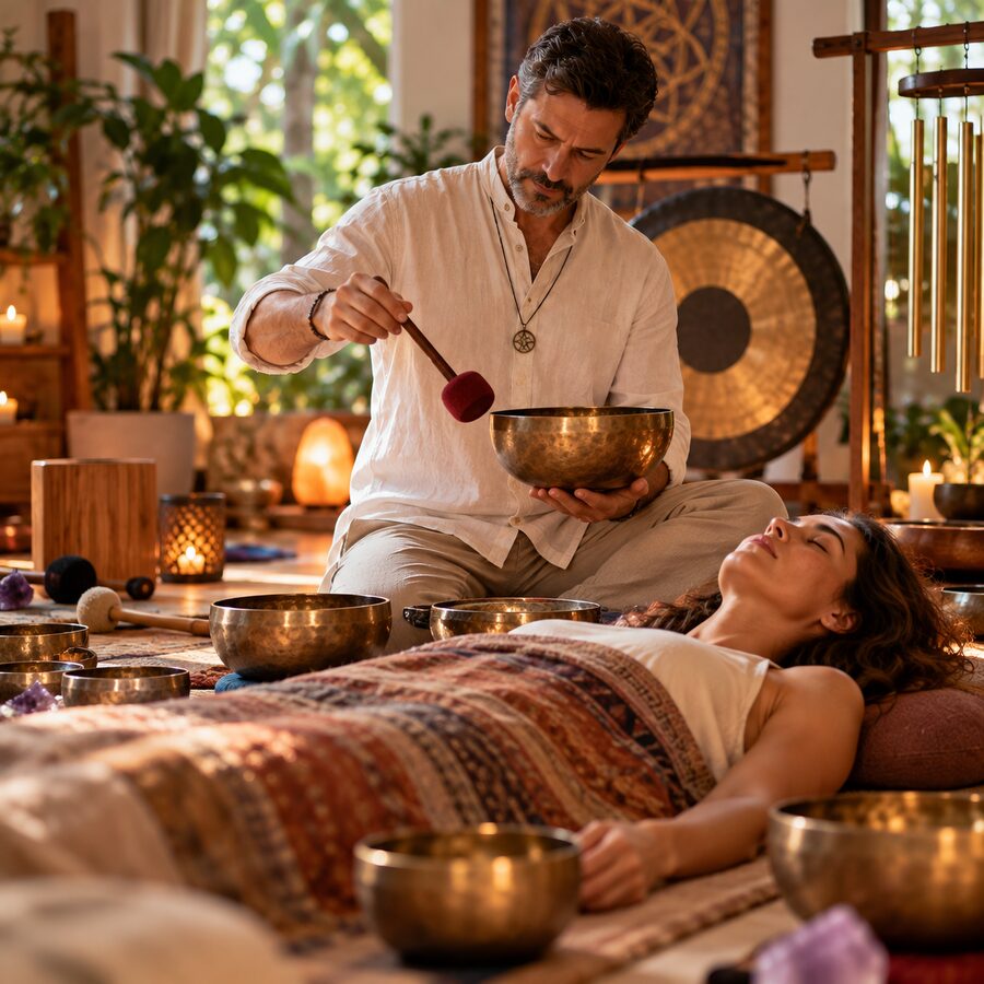 Imagem de apresentação de Sound Healing / Terapia do Som