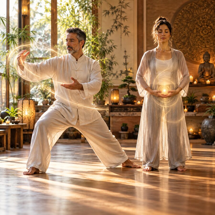 Imagem de apresentação de Tai Chi Chuan e Chi Kung