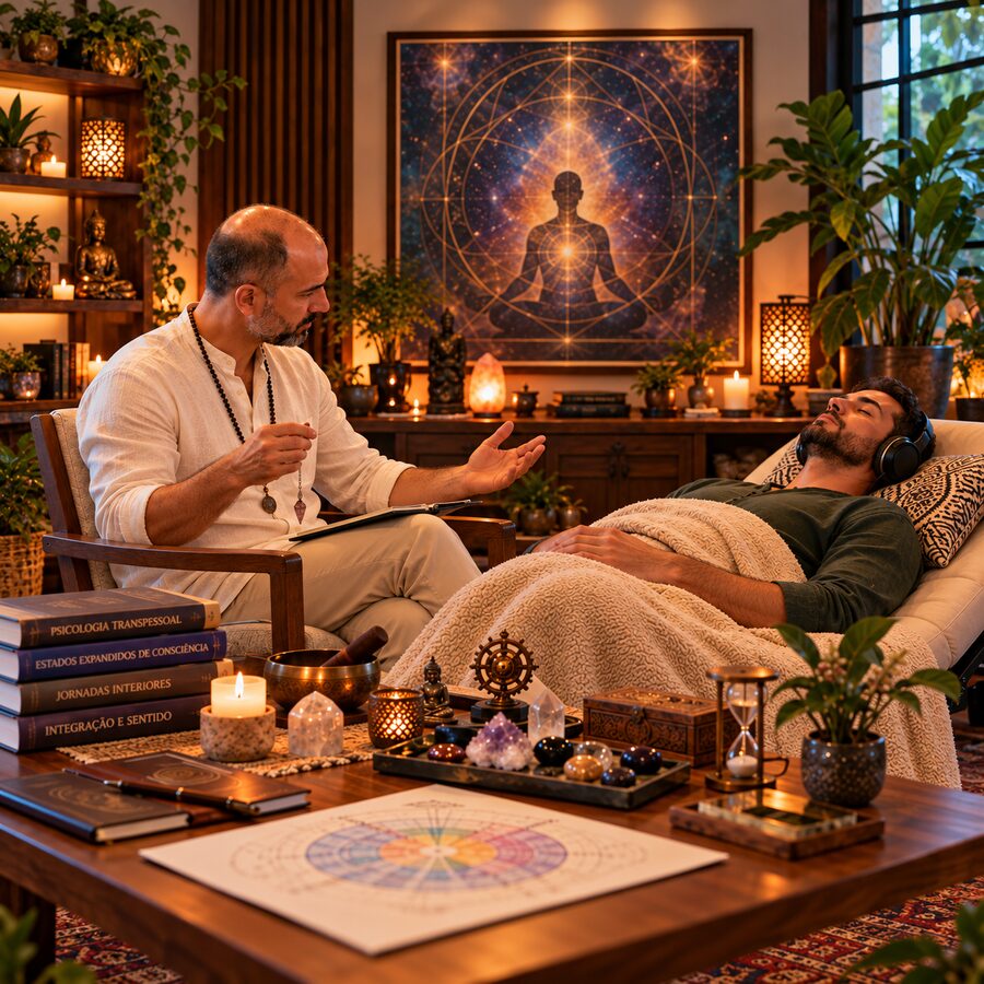 Imagem de apresentação de Terapia Transpessoal